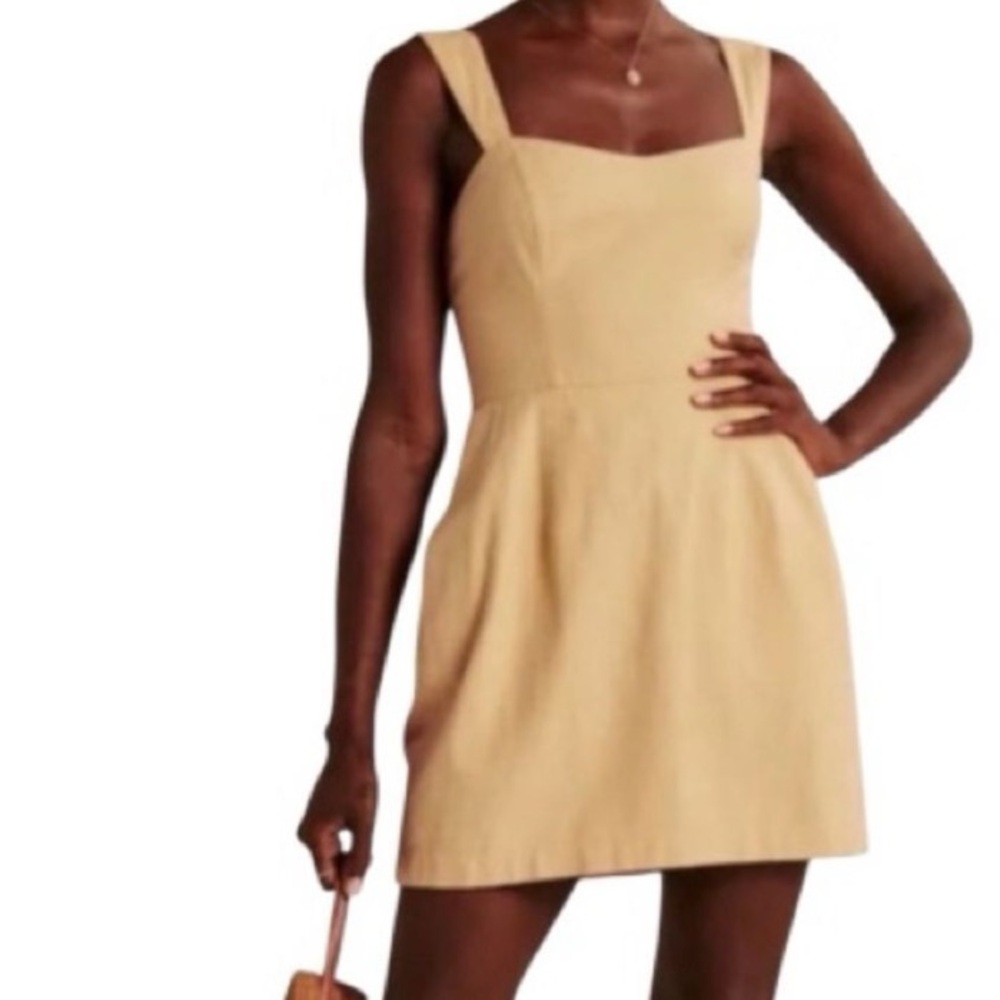 NEW Abercrombie and fitch cotton sleeveless mini dress xs